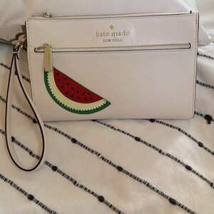 Kate Spade watermelon wristlet